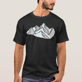 Aktive Schneeberge T-Shirt
