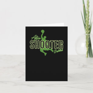 Aktiver Shooter Basketball. 2 Karte