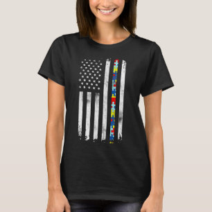 Aktives Bewusstsein für Autismus T-Shirt