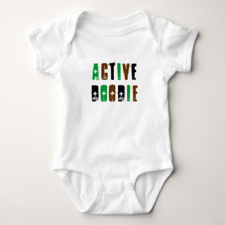 Aktives Doodie Baby-Shirt Baby Strampler