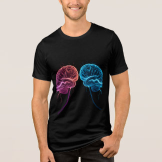 Aktives Gehirn Tri-Blend Shirt