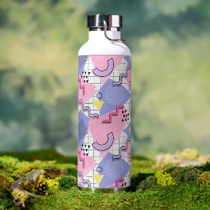 Aktives rosa Memphis-Lílago 80 Trinkflasche