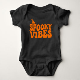 Aktives Spooky Vibes, Halloween Baby Strampler