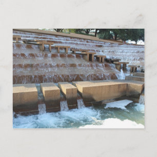Aktives Wasserbecken - Wassergarten Fort Worth Wat Postkarte