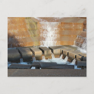 Aktives Wasserbecken - Wassergarten Fort Worth Wat Postkarte