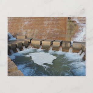 Aktives Wasserbecken - Wassergarten Fort Worth Wat Postkarte