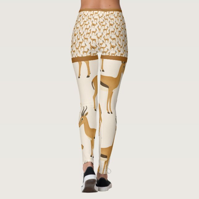 AKTIVEWEAR LEGGINGS - "GAZELLE" (Rückseite)