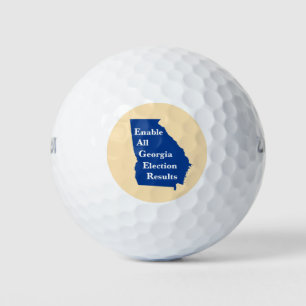 Aktivieren Sie alle Ergebnisse der Wahlen in Georg Golfball