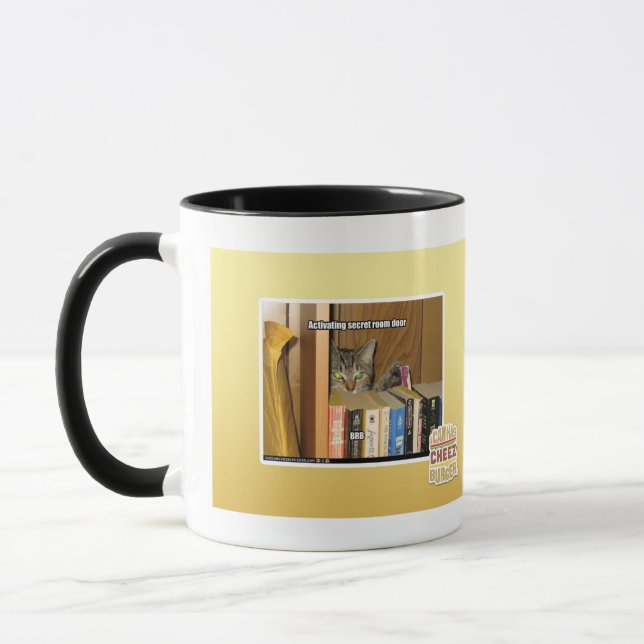Aktivierende geheime Raum-Tür Tasse (Links)
