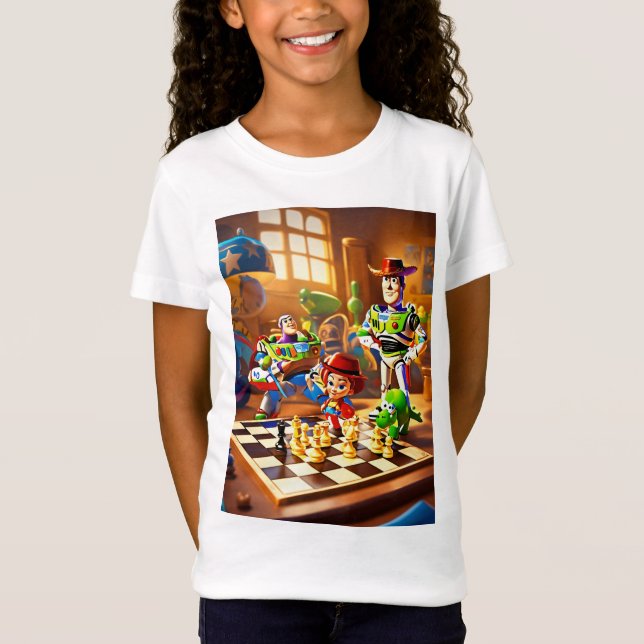 Aktivierter Game-Inspiriert T - Shirt im Spielmodu (Vorderseite)