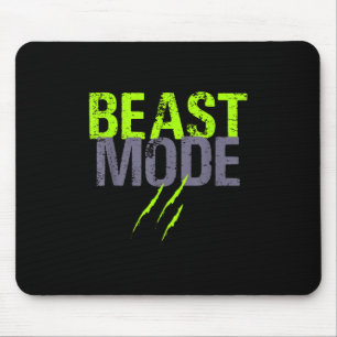 Aktivierter Modus der Bestie auf der sonnigen Fitn Mousepad