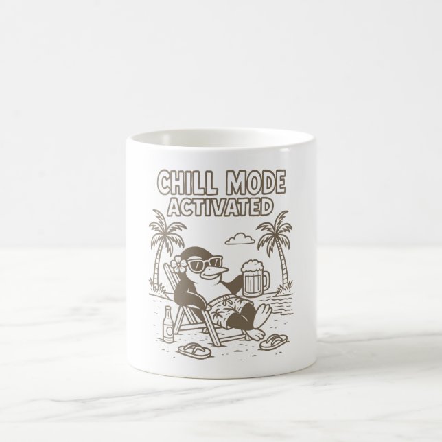 Aktivierung des Kühlmodus Kaffeetasse (Mittel)
