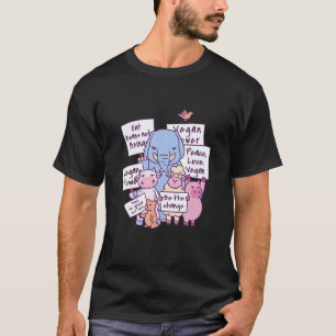 Aktivismus Umwelt Vegan Tierrechte Klima P T-Shirt