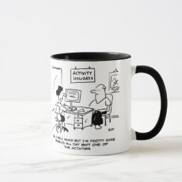 Aktivurlaub beinhaltet nicht das Trinken den ganze Tasse