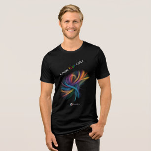 Aktomie wissen. Ihre. Farbe. Tri-Blend Shirt