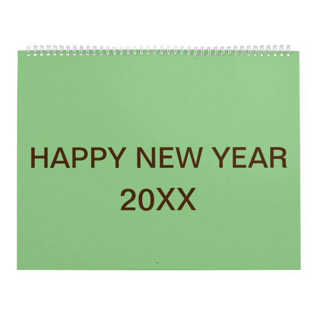 AKTUALISIERTE benutzerdefinierte TextLogo-Kalender Kalender (Titelbild)