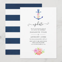 Aktualisierung der Wasserfarben für die Hochzeit Einladung