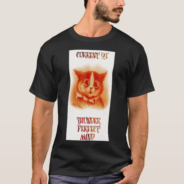 Aktuelle 93-Thunder Perfect Mind Louis Wain Cat   T-Shirt (Vorderseite)