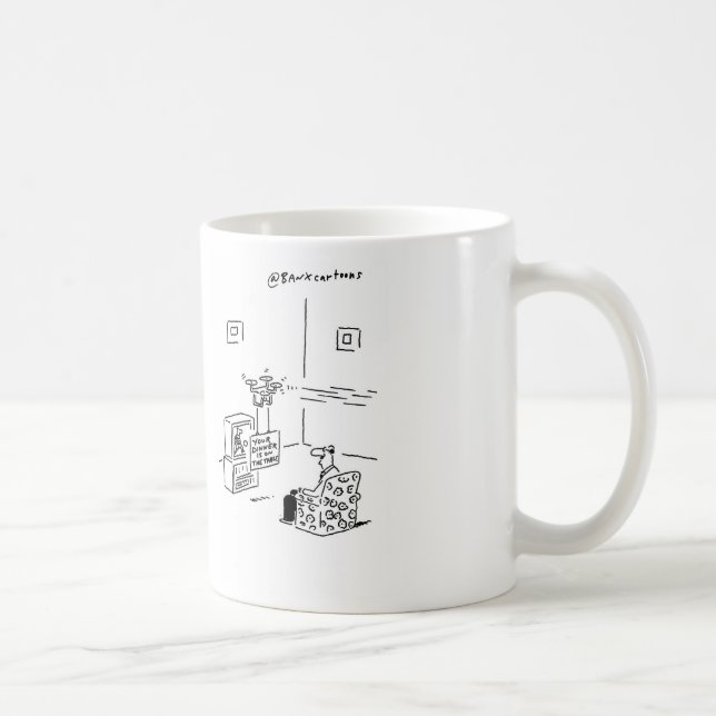 Aktuelle Drohne-Tasse Kaffeetasse (Rechts)