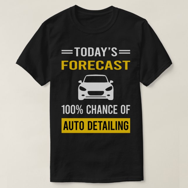 Aktuelle Prognose Auto Details Details T-Shirt (Design vorne)