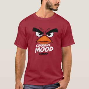 Aktuelle Stimmung #Angry - Funny Grumpy Bird Expre T-Shirt