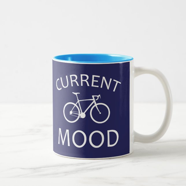 Aktuelle Stimmungsschwankung Zweifarbige Tasse (Rechts)