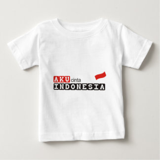 aku cinta Indonesien Baby T-shirt