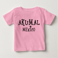 Akumal Mexico Design - T-shirt Baby Fine Jersey