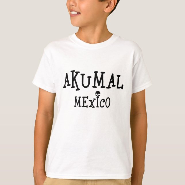 Akumal Mexico Design - T-shirt de base pour enfant (Devant)