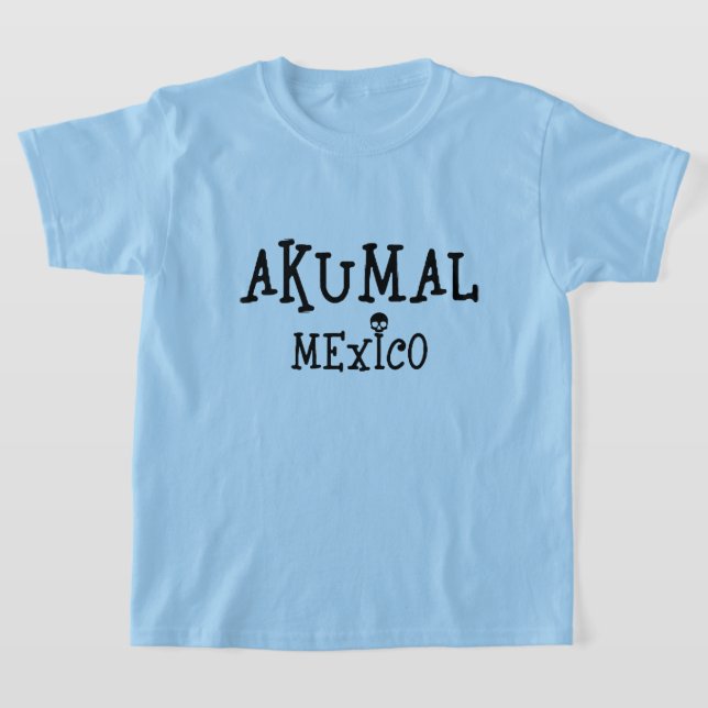 Akumal Mexico Design - T-shirt de base pour enfant (Poser)