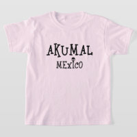 Akumal Mexico Design - T-shirt de base pour filles