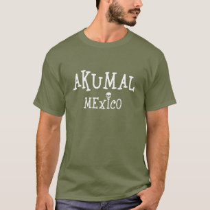 Akumal Mexique - T-shirt noir de base