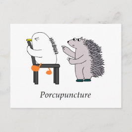 Akupunktur Postkarte