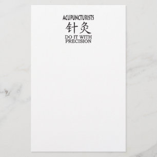 Akupunktur-Spaß Briefpapier