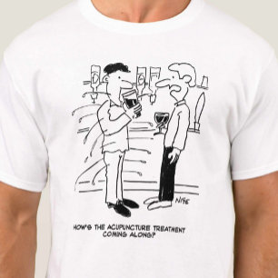 Akupunkturbehandlung Cartoon T-Shirt