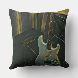 Akustik-Bass E-Gitarre-Geschenk Kissen