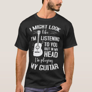 Akustik-Gitarren-Saiten E-Gitarre-Zubehör T-Shirt