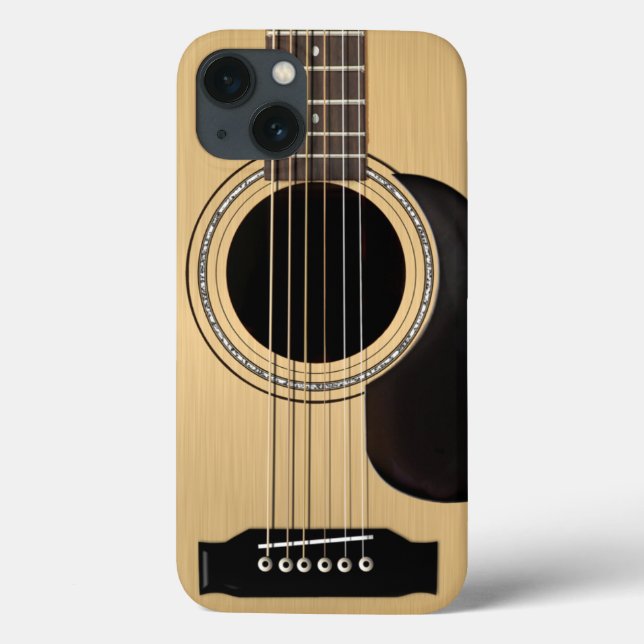 Akustikgitarre Case-Mate iPhone Hülle (Rückseite)