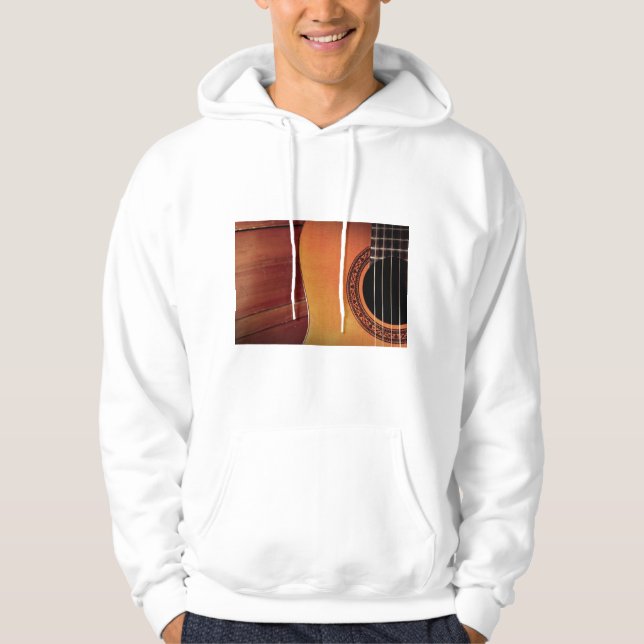 Akustikgitarre Hoodie (Vorderseite)