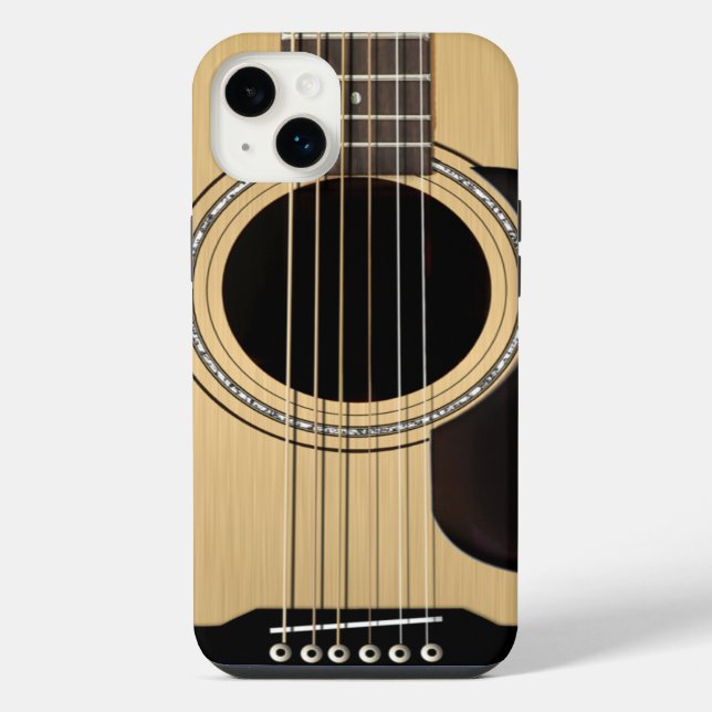 Akustikgitarre iPhone 14 Plus Hülle (Rückseite)