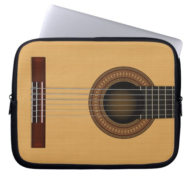 Akustikgitarre-Laptop-Hülse Laptopschutzhülle (Vorderseite)