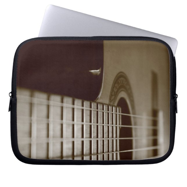 Akustikgitarre Laptopschutzhülle (Vorderseite)