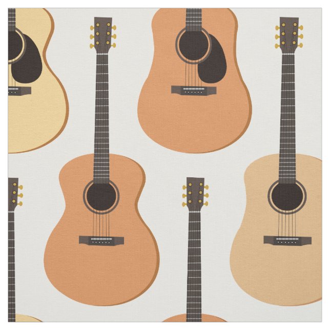 Akustikgitarre-Muster Stoff (Muster)