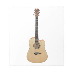Akustikgitarre Notizblock