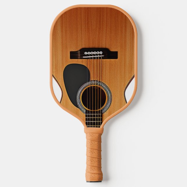 Akustikgitarre Pickleball Schläger (Vorderseite)