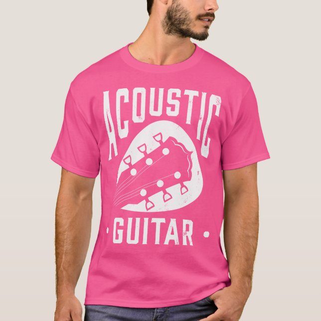 Akustikgitarre T-Shirt (Vorderseite)