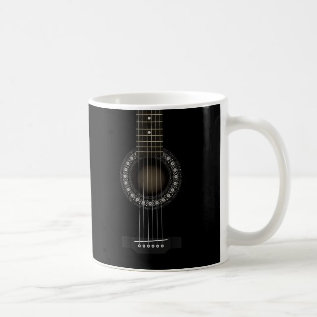 Akustikgitarre-Tasse Kaffeetasse (Rechts)