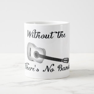 Akustikgitarre-Tunnel-bohrwagenTasse Jumbo-Tasse