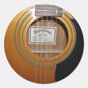 Akustikgitarren-Saiten Schallloch Runder Aufkleber