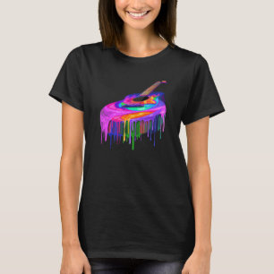 Akustikgitarrist Cooler Musiker Akustikgitarre T-Shirt